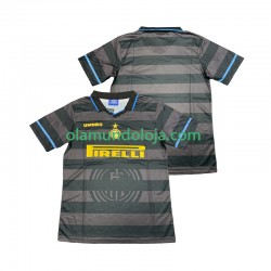Camisola Inter de Milão 1997 Retro Homem Equipamento Terceiro 1998 Manga Curta